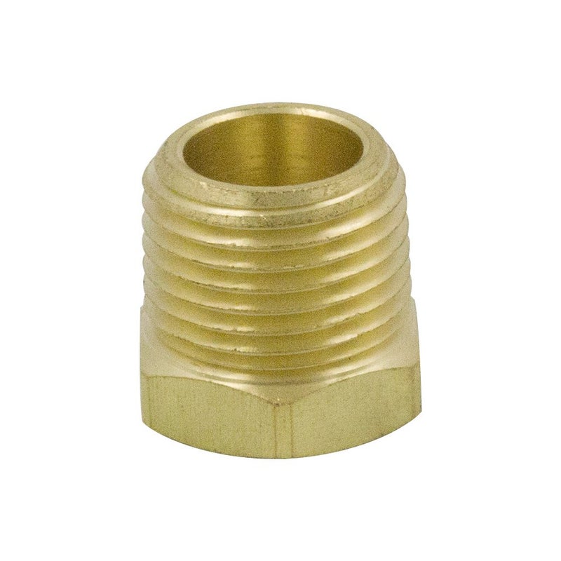 Legines NPT Bushing 1/4" Male x 1/8" Female Reducing Adapter Hex Head Pipe Fitting 1200psi (Pack of 5) - Image 5